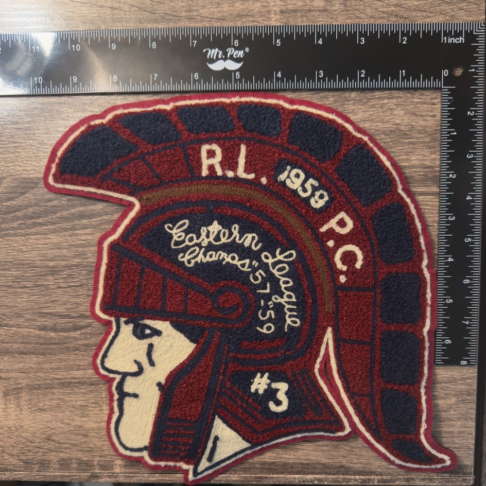 Vintage Polo Ralph Lauren Spartan Patch